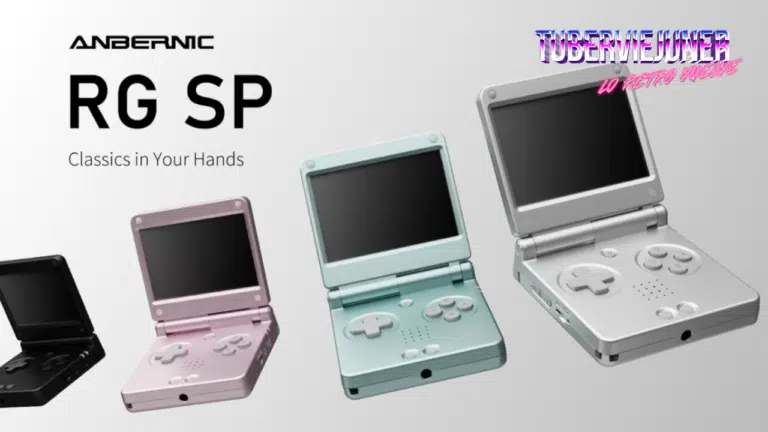 Anbernic RG SP, nueva consola portátil retro inspirada en la Nintendo Game Boy Advance SP